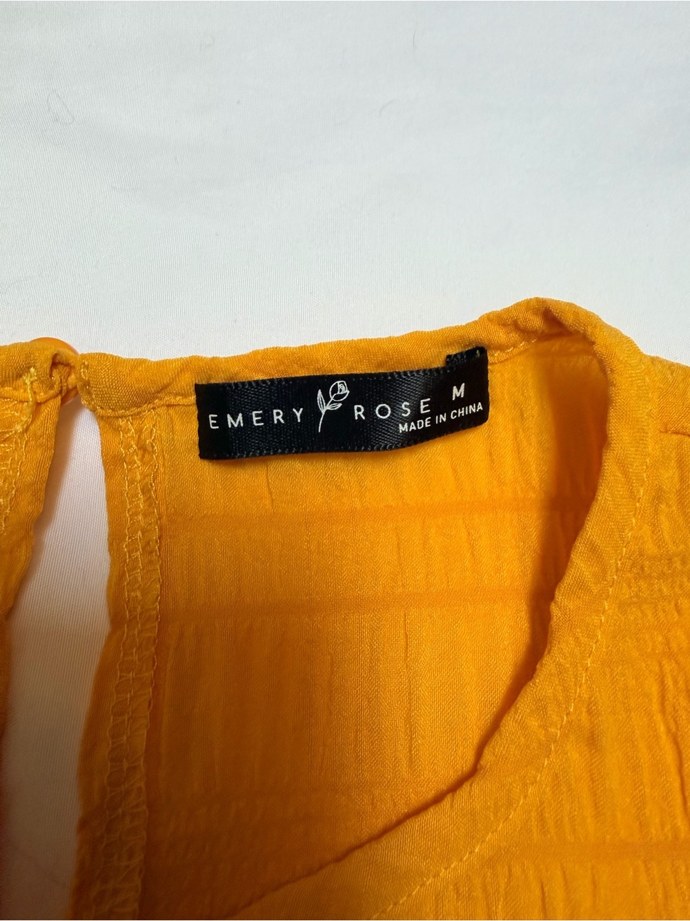 Mustard Ruffle Hem Dress - Picture 3 of 4